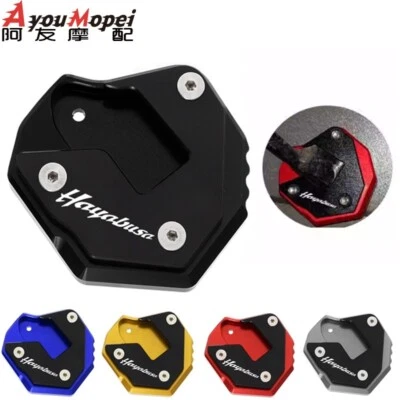 Almohadilla de extensión de soportes laterales para pie de soporte para Suzuki Hayabusa GSX1300R 2008-2020 Foto 1 de 4