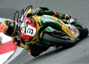 Motor Bike Rider BSB Stuart Easton Hand Signed Photo Autograph 7x5" AH - Picture 1 of 1