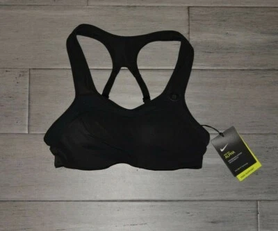 Nike Women's Alpha Dri-FIT High-Support Sports Bra Black Size XS AO8982-010 - Image 1 of 3