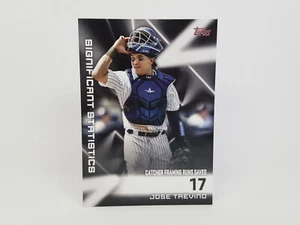 2023 Topps #SS-18 Jose Trevino, New York Yankees - Significant Statistics Insert - Picture 1 of 2