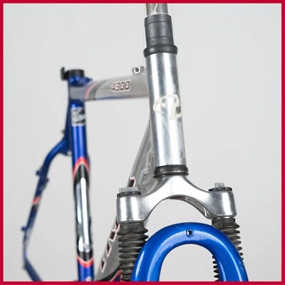 NOS TREK ALPHA 4300 ALUMINIUM FRAME VINTAGE MTB 26" BIKE OLD 21" RST CAPA FORK - Image 1 of 4