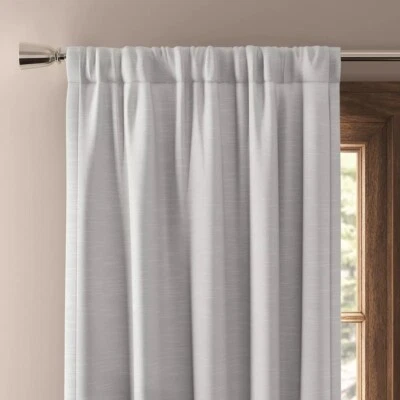 Umbral Blackout Barra de Henna Bolsillo 50x84" Panel de Cortina Blanco* Foto 1 de 4