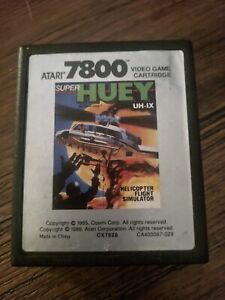SUPER HUEY for Atari 7800 Tested and working Cartridge only