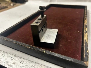 MACHINIST TpRdC TOOLS LATHE MILL Tool Makers Set Up Angle Knee Plate Block - Picture 1 of 7