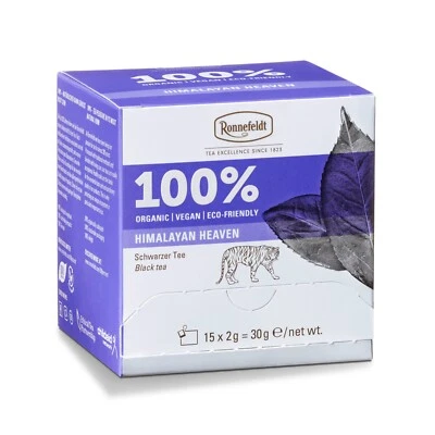 Ronnefeldt 100% Himalayan Heaven. 15 organic Black tea bags