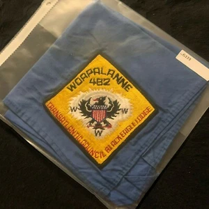BLACK EAGLE LODGE 482 DIAMOND PATCH BLUE NECKERCHIEF G123 - Bild 1 von 1