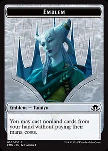 MRM ENGLISH Emblem - Tamiyo, chercheuse sur le terrain - Field Rese MTG EMN - Imagen 1 de 1