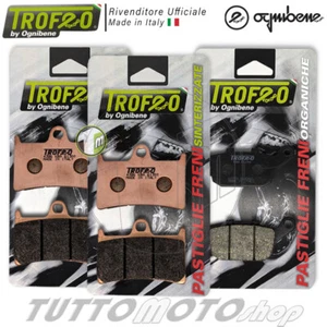 Pastiglie YAMAHA FZ 1 N 1000 2006-2015 FZ1 / Kit Ant. Post. Freni TROFEO - Foto 1 di 5