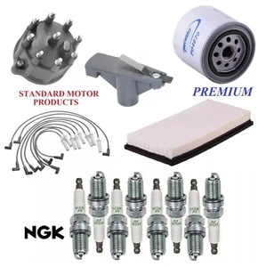 Tune Up Kit Filters Cap Wire Spark Plugs Fit DODGE RAM 1500 V8; 5.2L 1994-1996 - Picture 1 of 1