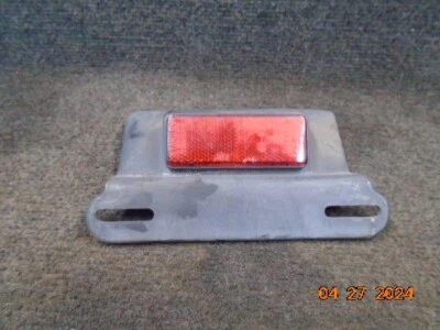 96-09 Kawasaki Vulcan EN500C 500 LTD 1996 matrícula etiqueta soporte reflector Foto 1 de 4