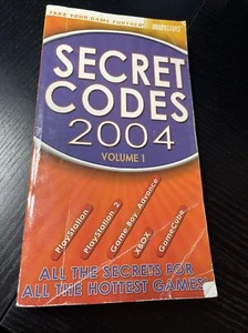 SECRET CODES  VOL 1 (2004) by Brady Games - Picture 1 of 4