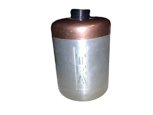 Tea Jar Canister Metal Tin - Picture 1 of 8