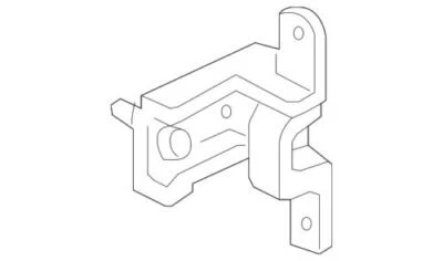 Genuine Ford Mercury 2005-2009 Montego SEL Door Upper Hinge Rear 6F9Z-7426800-A - Image 1 of 2