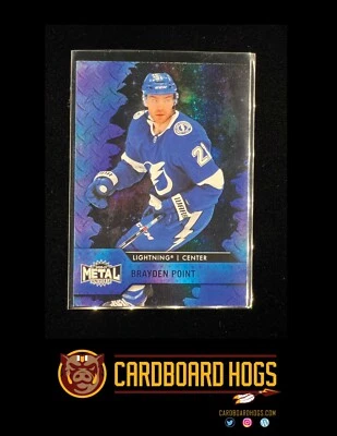 Brayden Point - 2020-21 Metal Universe Blue Spectrum #64 Tampa Bay Lightning - Image 1 of 3
