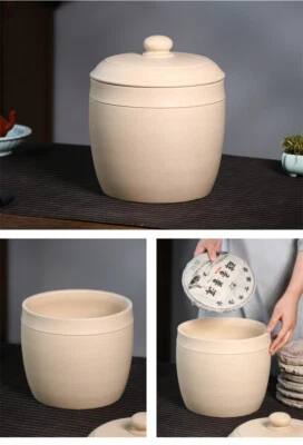 Bote de té sellado Real Yixing Zisha Pu'er tarro de almacenamiento de té hecho a mano con tapa Foto 1 de 4