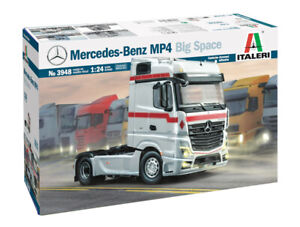 1:24 Italeri Mercedes Benz Mp4 Big Space Kit IT3948 Modellino