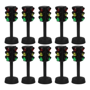 10PCS Traffic Lamp Models Mini Signal Lights Interesting Signal Lamp Decors - Picture 1 of 12