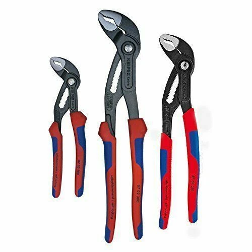 Knipex Tools 9K008005US Us 3Pc Cobra® Comfort Grip Pliers Set Brand New! - Image 1 of 1