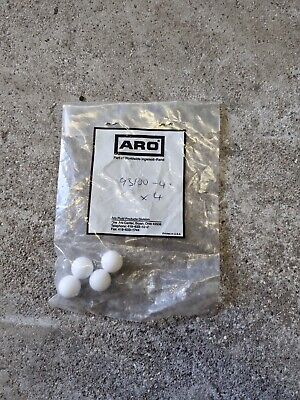 Aro 1/2  Air Diaphragm Pump Teflon PTFE Check Ball 93100-4 • 50£