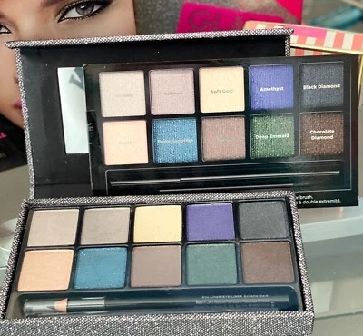 Victoria's Secret Holiday Glamour Kit de Ojos Paleta, Lápiz de Ojos y Pincel, Raro Nuevo en Caja Foto 1 de 3