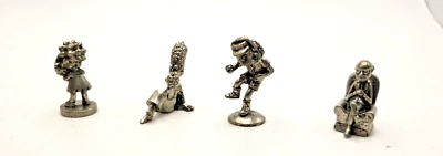 VTG The Simpsons Monopoly Mail-away Tokens Marge Lisa Mr.Burns Otto 2001  RARE - Image 1 of 4