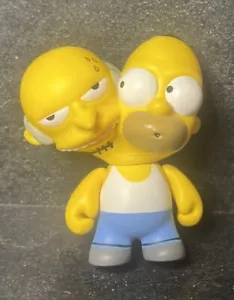 Kidrobot The Simpsons Treehouse Of Horror Series 2 Vinyl 2 Headed Homer Mr Burns - Picture 1 of 2