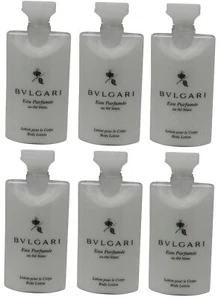 Bvlgari White Tea au the blanc Body Lotion Lot of 6 ea 2.5oz Bottles. - Picture 1 of 2