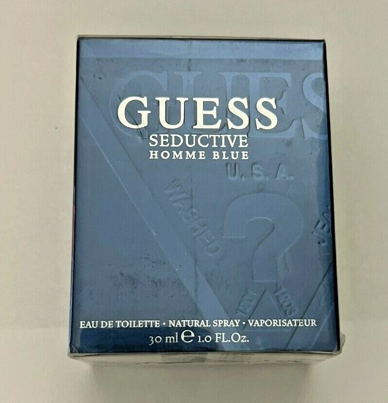 GUESS SEDUCTIVE HOMME EAU DE TOILETTE SPRAY AZUL 1,0 oz NUEVO EN CAJA SELLADA Foto 1 de 1