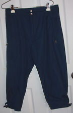 1St Down Jockey Riding Pants Breeches Small Navy Blue Polyester Cotton Blend