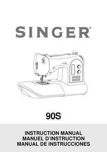 Singer 90S Sewing Machine/Embroidery/Serger Owners Manual Reprint - Picture 1 of 1