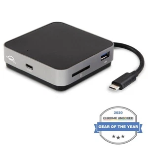 OWC USB-C Travel Dock Docking Station OWCTCDK5P2SG Space Gray - Afbeelding 1 van 2