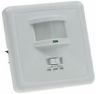PIR motion detector 160° flush-mounted IP20 inside white 3-wire technology LED suitable