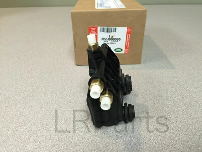 Land Range Rover Sport LR3 LR4 Bloco de Válvula Suspensão a Ar Frontal EAS Genuíno Novo - Imagem 1 de 4