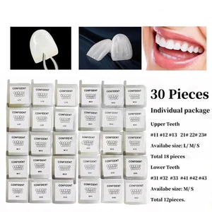 30Size Dental Composite Porcelain Veneers Resin Light Cure Anterior Teeth Veneer - Picture 1 of 15