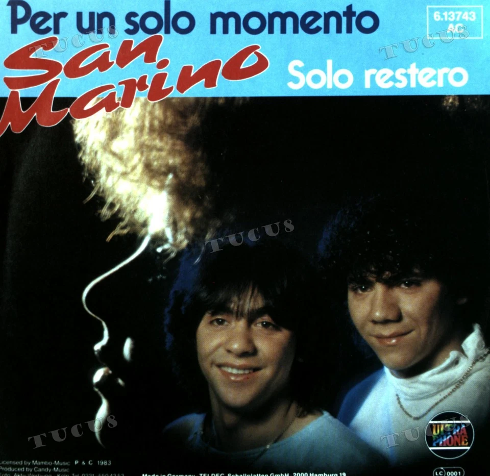 San Marino - Per Un Solo Momento 7in 1983 (VG+/VG+) '* - Image 1 of 1
