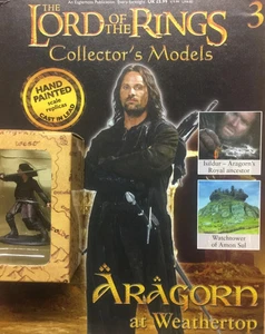 EAGLEMOSS LORD OF THE RINGS COLLECTION - ISSUE 3 ARAGORN AT WEATHERTOP - Picture 1 of 1