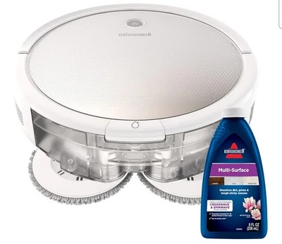 BISSELL SpinWave Robot Mop & Vacuum 2-in-1 Cleaner NEW Sealed Box Multi-Surface - Image 1 of 4