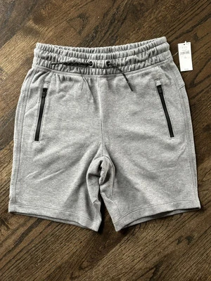 Pantalones Cortos GapFit Niños Niños Talla Grande (10) Gris Bolsillos con Cremallera Ajuste Tech Nuevos con Etiquetas Foto 1 de 4