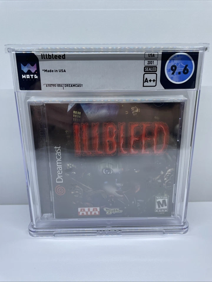 Illbleed - Sega Dreamcast - WATA 9.6 A++ Sealed 2nd HIGHEST GRADE POP - Image 1 of 4