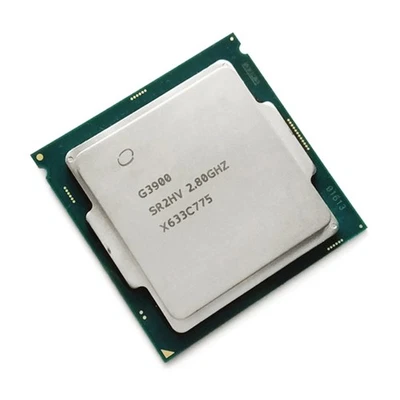 Dual-Core CPU Processor SR2HV LGA 1151 Tray for G3900 2.8G 7th Gen - Image 1 of 4