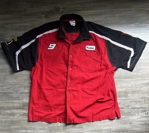 Chase Authentics Pit Crew button Shirt Kasey Kahne #9 Dodge Valvoline XXL - Picture 1 of 8