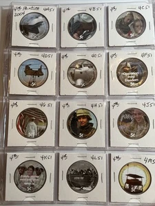 AFFES Military Pogs 4th Printing 5-10-25 Uncirculated Complete Set. - Picture 1 of 18