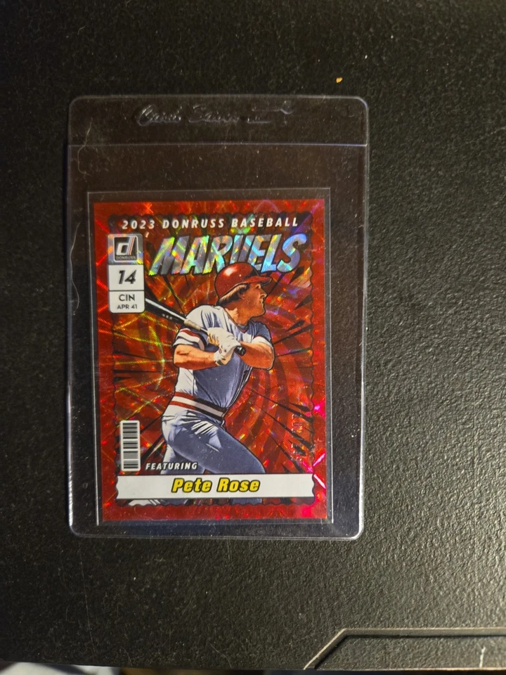 Panini Donruss 2023 - Marvels Pete Rose #M5 rojo/149 Foto 1 de 2