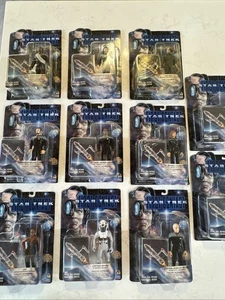 Star Trek First Contact 1996 Juego Completo de 11 Figuras 6 Sin Perforar Alto Grado - Imagen 1 de 14