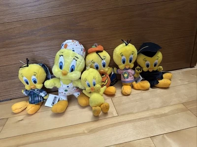 Lote de gorros de peluche Tweetie Bird Warner Bros Foto 1 de 4