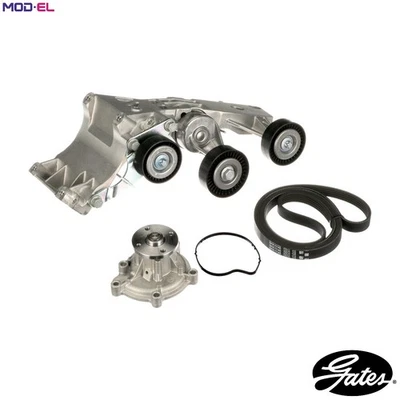 WATER PUMP + VRIBBED BELT KIT KP15PK1745 FOR MERCEDES-BENZ OM640.941/940 2.0L - Image 1 of 4