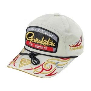 Gamakatsu Fishing Cap (Patch) GM9112 White x Red L - Picture 1 of 1