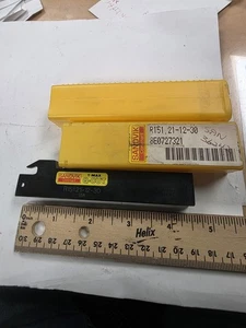 SANDVIK  R151.21-12-30  3/4" shank groove/cutoff tool, USA made - Picture 1 of 5