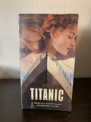 Titanic VHS (2 Tapes, 1998) - *WRAPPED, NEVER OPENED” - Image 1 of 4