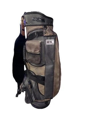 Bolsa de golf vintage con etiqueta de nombre auténtica Ironwood Country Club Dr. Duane Dauner Foto 1 de 4